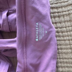 Athleta sports bra. In good condition. Pink color